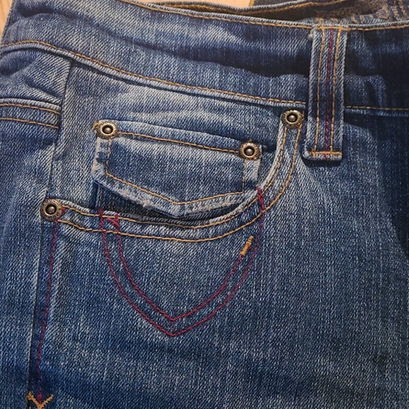 Ozzy jeans super flare low rise distressed - Picture 6 of 6